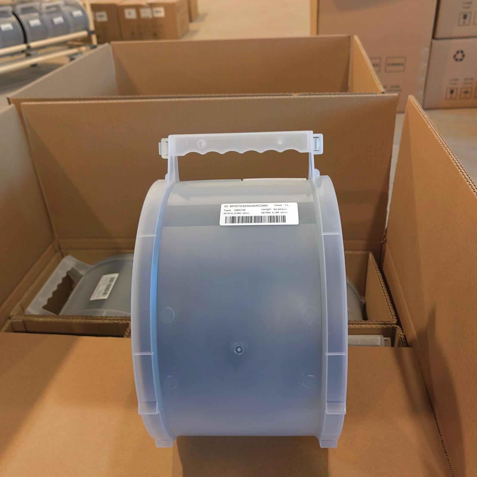 Hot Sales Stock Bare Optical Fiber Optic Cable Single Mode G657A2 250um 50.4km YOFC Fiberhome CEROHS