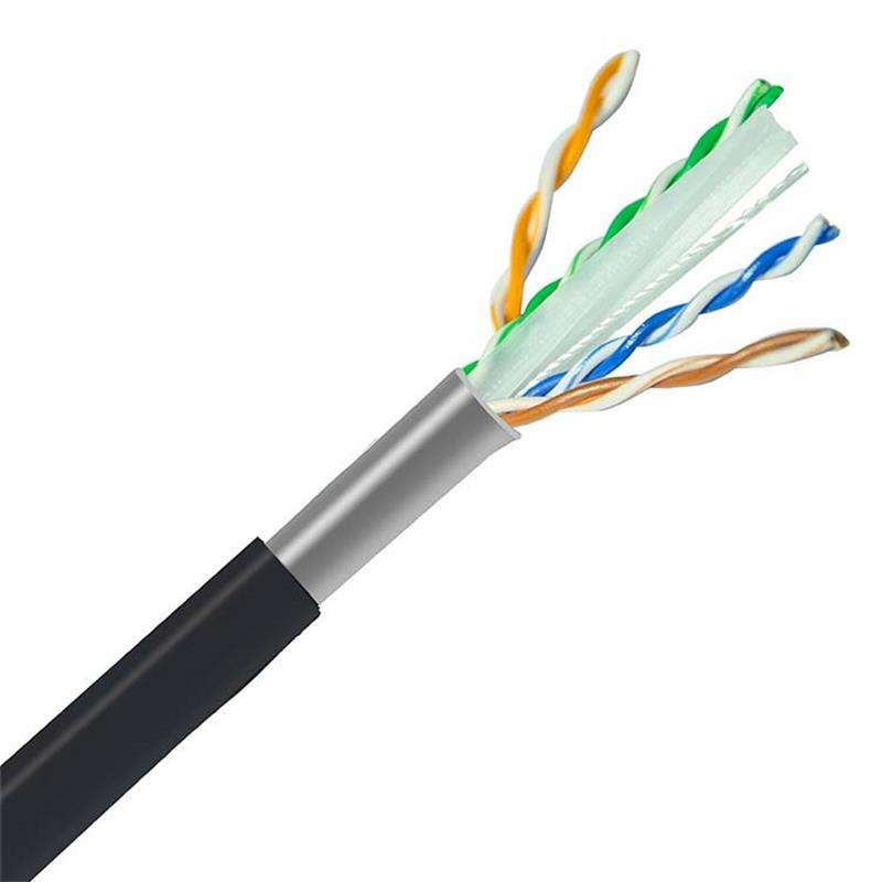 Cat 6 UUTP Outdoor LAN Cable High Speed 1000Mbps Stable Oxygen Free Copper 23AWG CPRCE Certified Rel