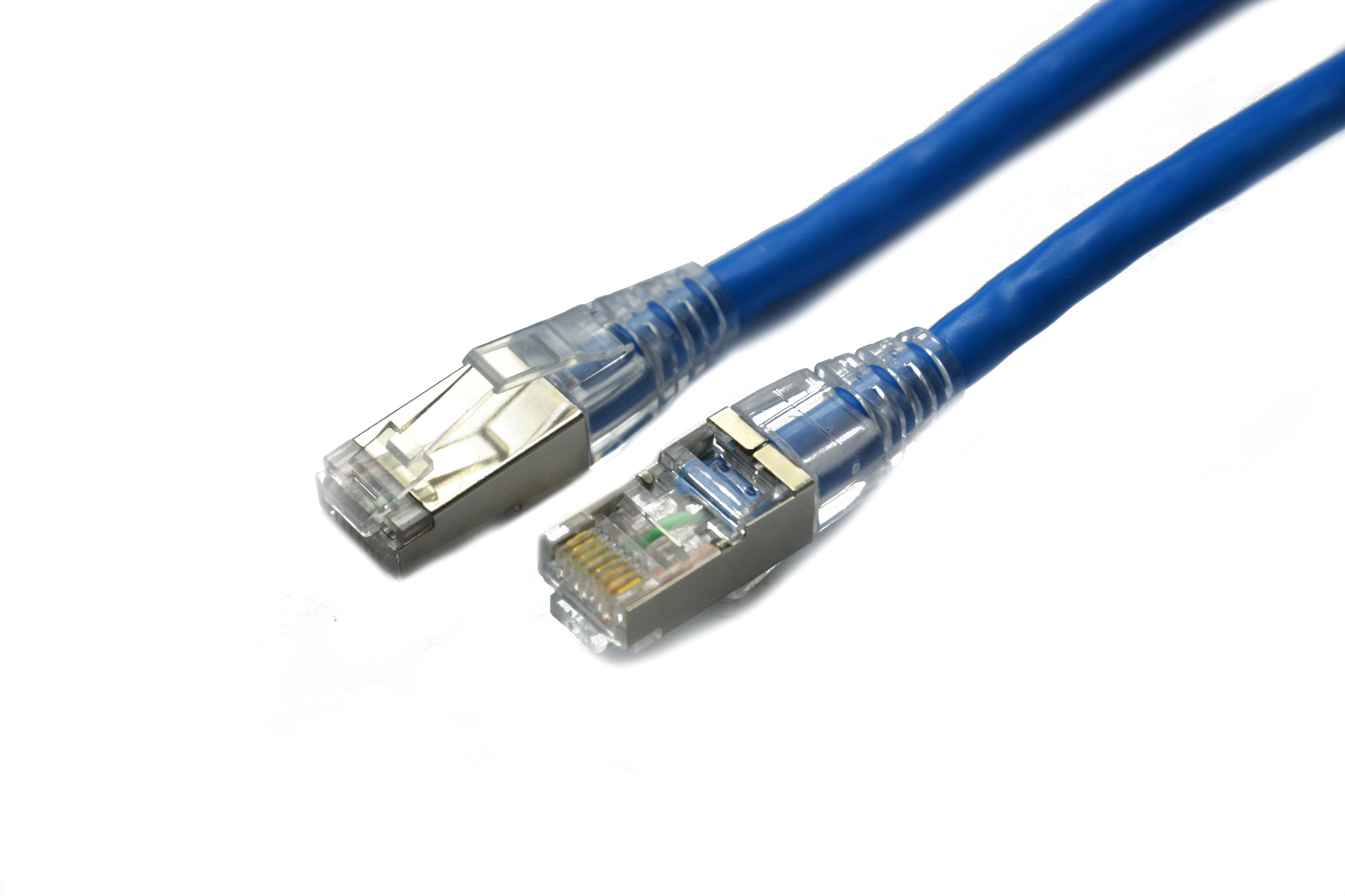 Wholesale Excellent Quality Cat 5E SFTP Network Patch Cord Bare Copper 26AWG 70.16 Conductor Communi